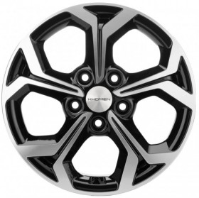 Khomen Wheels KHW1606 Black-FP