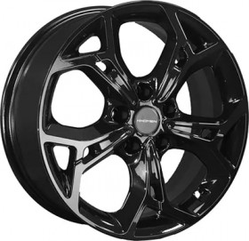 Khomen Wheels KHW1702 Black
