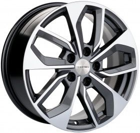 Khomen Wheels KHW1703 Gray-FP