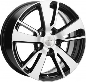 Khomen Wheels KHW1704 Black-FP