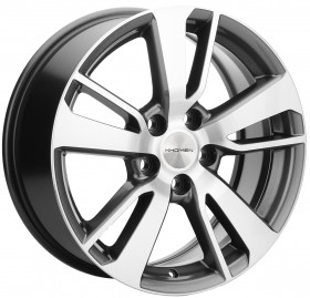 Khomen Wheels KHW1704 Gray-FP