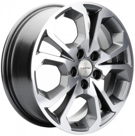 Khomen Wheels KHW1711 Gray-FP