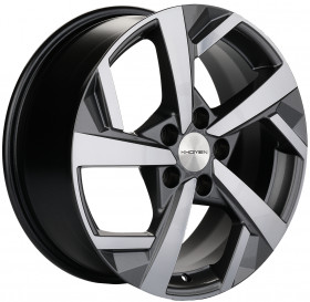 Khomen Wheels KHW1712 Gray-FP