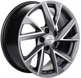Khomen Wheels KHW1714 Gray-FP