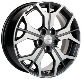 Khomen Wheels KHW1715 Gray-FP