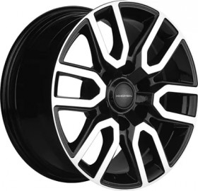 Khomen Wheels KHW1723 Black-FP