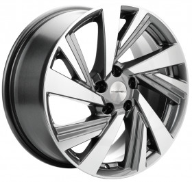 Khomen Wheels KHW1801 Gray-FP
