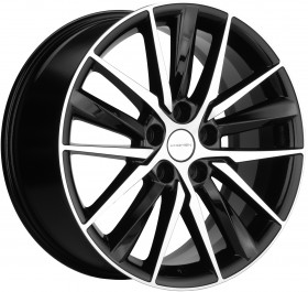 Khomen Wheels KHW1807 Black-FP