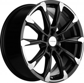 Khomen Wheels KHW1808 Black-FP