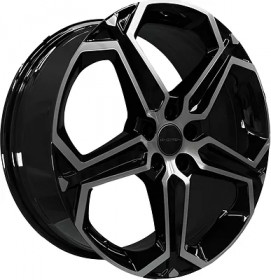 Khomen Wheels KHW1909 Black-FP