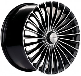 Khomen Wheels KHW2008 Black-FP